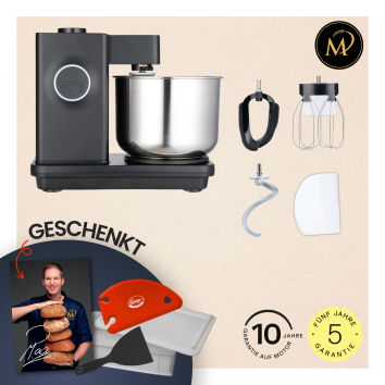 Wilfa Probaker KM1B-70 im Spar-Set Marcel Paa mit Teigbox...