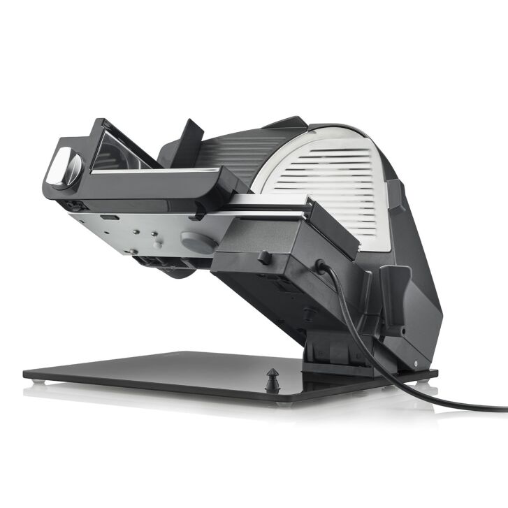 GRAEF Allesschneider M95EU Eisenglimmergrau inkl. MiniSlice-Aufsatz, Messerschärfer