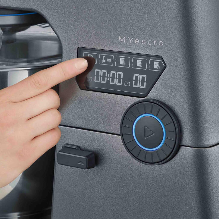 GRAEF Küchenmaschine MYestro KM7016EU Eisenglimmergrau