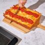 Ooni Pizzaschieber und Servierbrett aus Bambus 35 cm