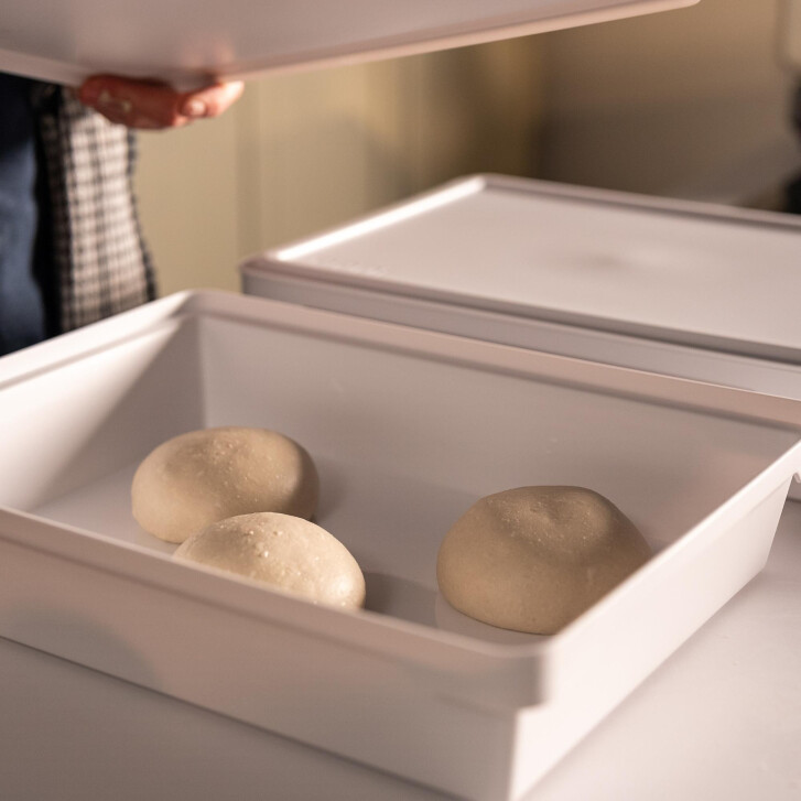 Ooni Pizzateigboxen stapelbar