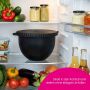 Kitty Professional "Dolly" 2er Set Profi-Schüsseleinsätze mit Deckel kompatibel mit KitchenAid 4,7 und 4,8 Liter Rührschüsseln