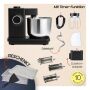 Wilfa Probaker NXT Spar-Paket mit 3-teiligem Pasta-Set inkl. Tool-Adapter - Schwarz
