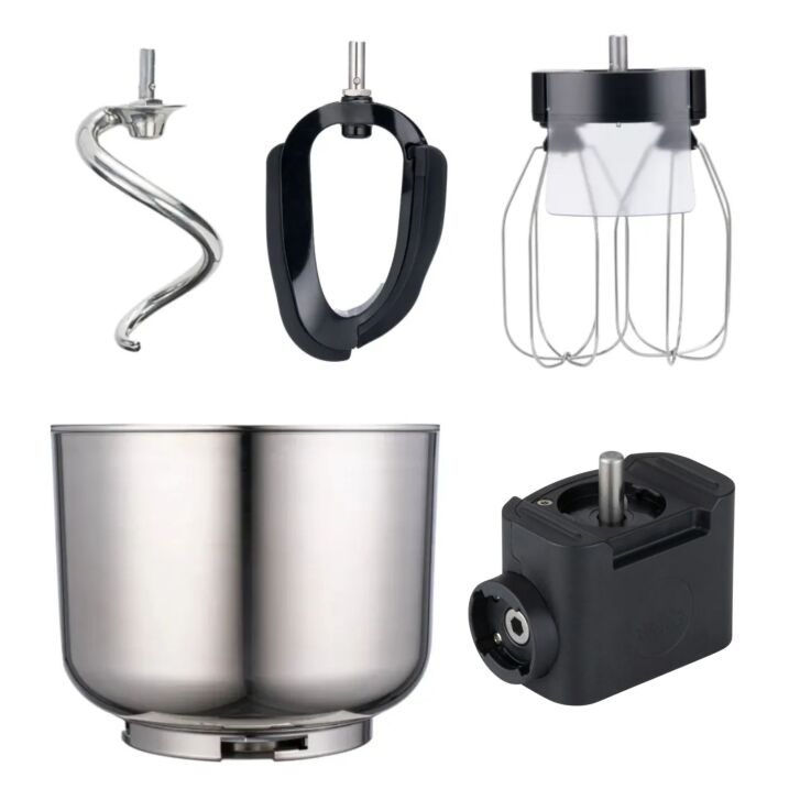 WIlfa Probaker NXT Spar-Paket mit 3-teiligem Pasta-Set inkl. Tool-Adapter - Grau