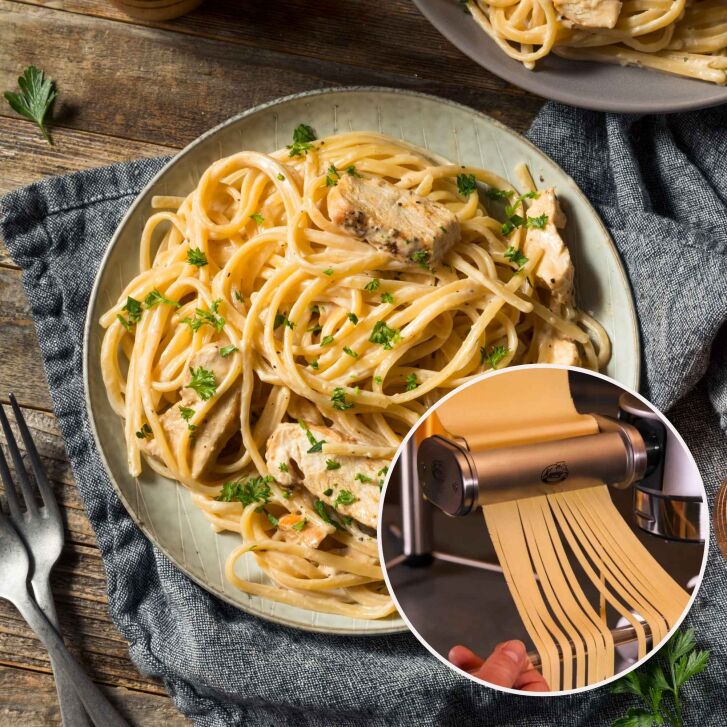 WIlfa Probaker NXT Spar-Paket mit 3-teiligem Pasta-Set inkl. Tool-Adapter - Grau