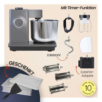 WIlfa Probaker NXT Spar-Paket mit 3-teiligem Pasta-Set...