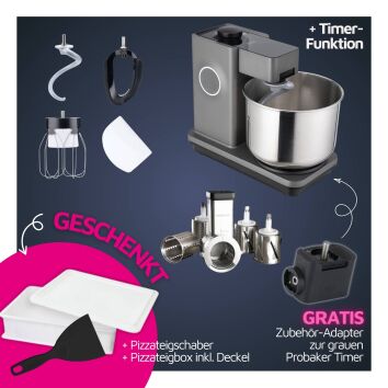 Wilfa Probaker Timer Spar-Set mit Trommelraffel inkl....