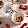 KitchenAid 3 tlg Set Rührelemente aus Edelstahl für 4,3, 4,7 & 4,8 Liter Küchenmaschinen