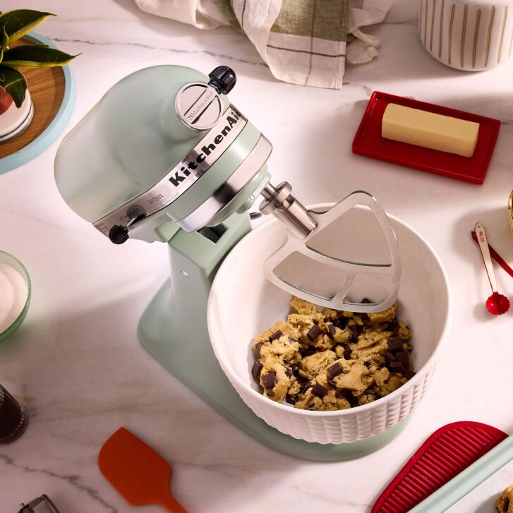 KitchenAid Flachrührer aus Edelstahl für 4,3 / 4,7 und 4,8 Liter Küchenmaschinen