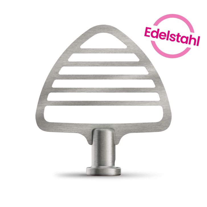KitchenAid Feingebäckrührer aus Edelstahl für 4,3 / 4,7 und 4,8 Liter Küchenmaschinen