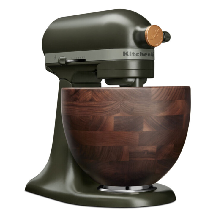 DESIGN EDITION: KitchenAid Artisan 4,7 Liter Spar-Set Einfach.Patrik mit zweiter Schüssel & Grußkarte - EVERGREEN