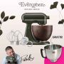 DESIGN EDITION: KitchenAid Artisan 4,7 Liter Spar-Set Einfach.Patrik mit zweiter Schüssel & Grußkarte - EVERGREEN