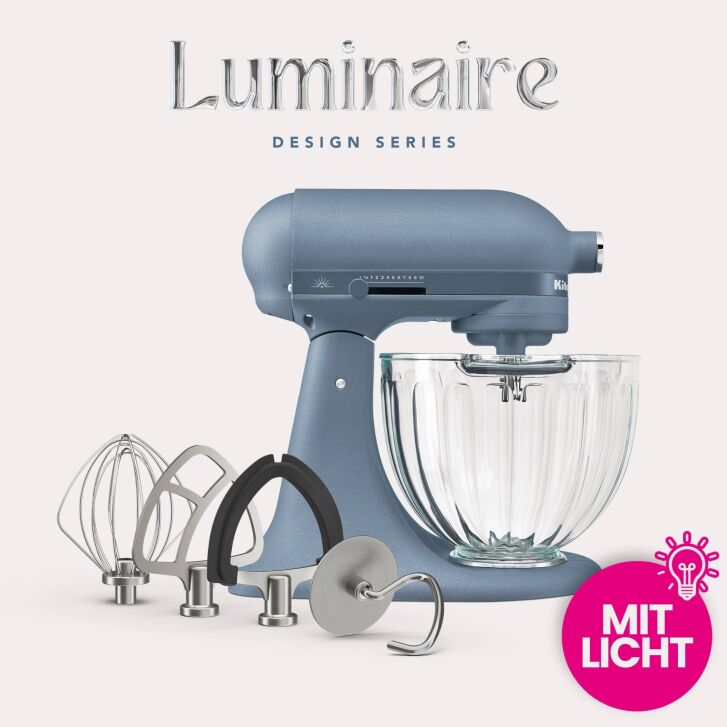 KitchenAid Artisan Plus 4,7 Liter 5KSM50 mit Licht LUMINAIRE - DESIGN EDITION