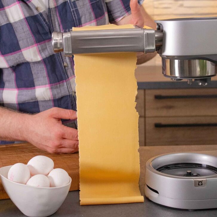 Kenny Professional Profi-Pastawalze 3-in-1 "Alberto" kompatibel mit Kenwood