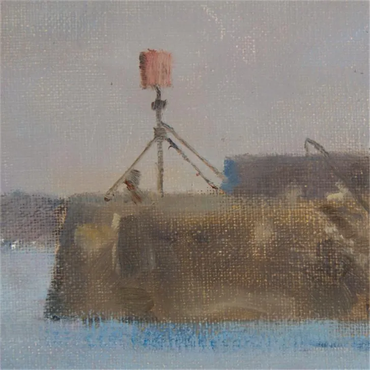 Unikat Original Kieron Williamson Ölgemälde Oil Painting "Safe and Sound" 2015 - Öl auf Leinwand 60,96 x 45,72 cm, gerahmt