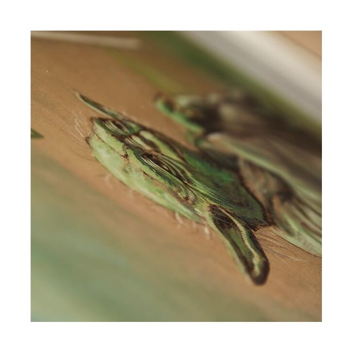 Otto Waalkes Original Farblithografie "Viel zu lernen du noch hast" Otto und Star Wars Yoda - handsigniert und limitiert - ca. 53 x 66 cm