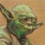 Otto Waalkes Original Farblithografie "Viel zu lernen du noch hast" Otto und Star Wars Yoda - handsigniert und limitiert - ca. 53 x 66 cm