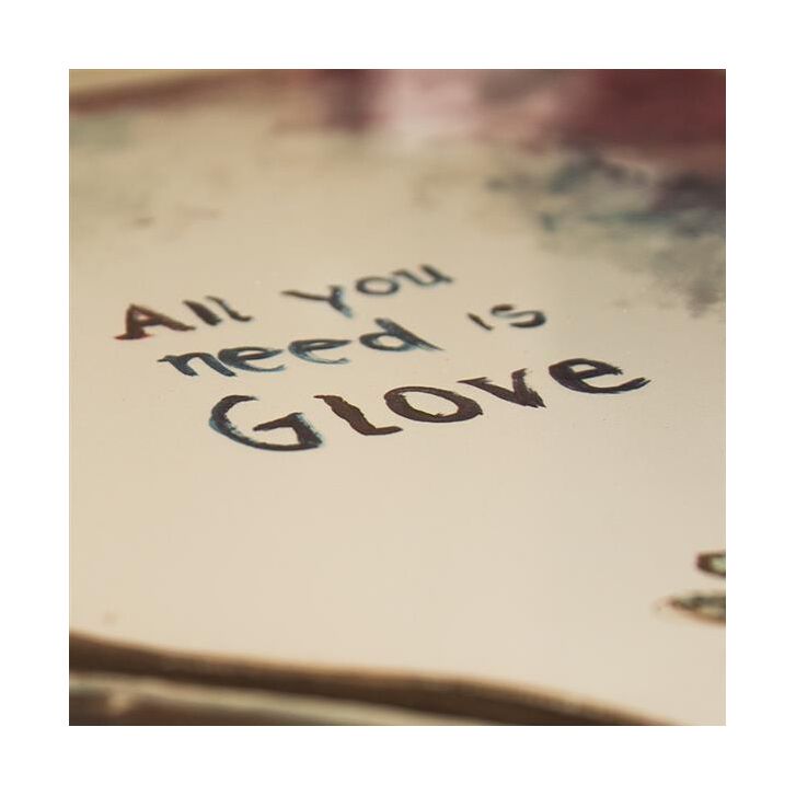 Otto Waalkes Original Farblithografie "All you need is glove" Ottifant und Michael Jackson - handsigniert und limitiert - ca. 64 x 48 cm