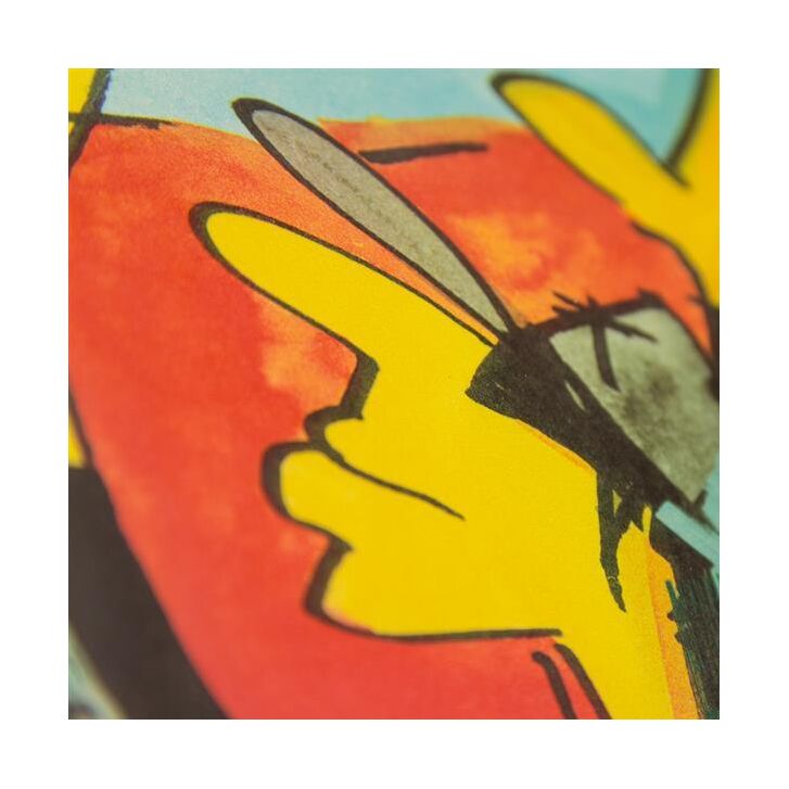 Udo Lindenberg Original Farblithografie "Nimm dir das Leben..." - handsigniert und limitiert - ca. 36 x 50 cm