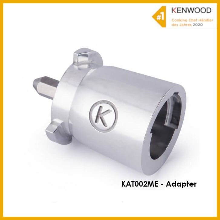 KAT002ME - Easy-Fit-Adapter (Bar auf Twist) für Chef und Chef XL Maschinen - Kenwood Original Zubehör