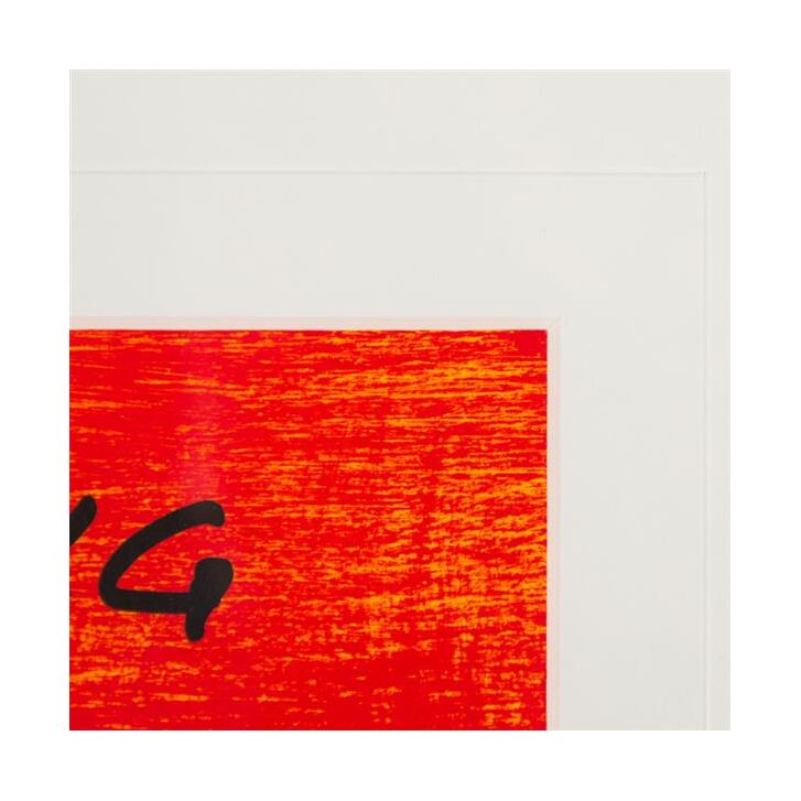 Udo Lindenberg Original Farblithografie "Ich mach mein Ding" - handsigniert und limitiert - ca. 42 x 56 cm