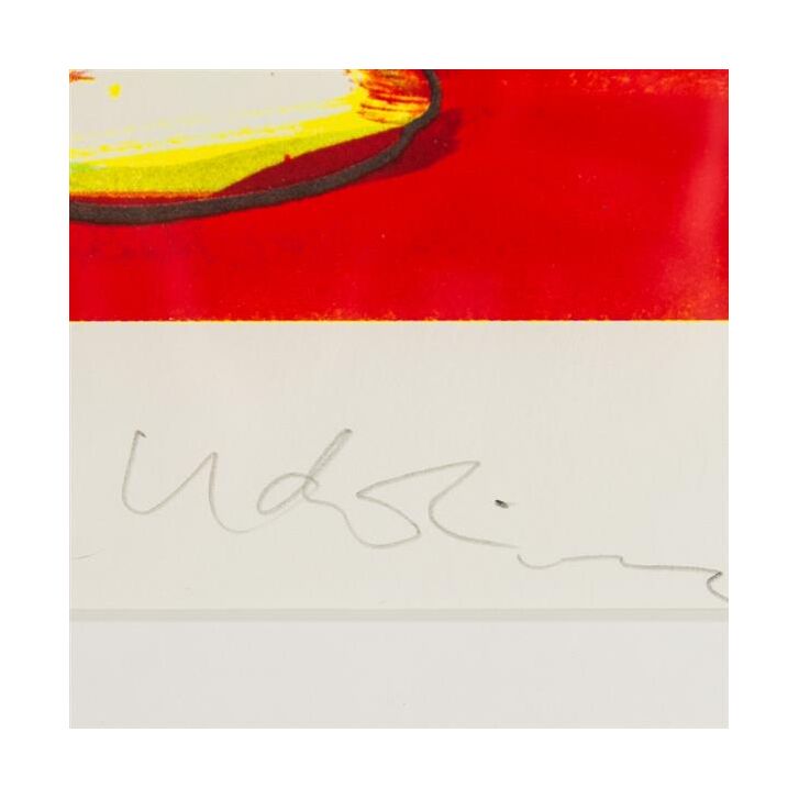 Udo Lindenberg Original Farblithografie "Andere denken nach - Wir denken vor!" - handsigniert und limitiert - ca. 62 x 49 cm