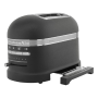KitchenAid ARTISAN 2-Scheiben Toaster mit 1 Sandwichzange 5KMT2204EBK - GUSSEISEN SCHWARZ